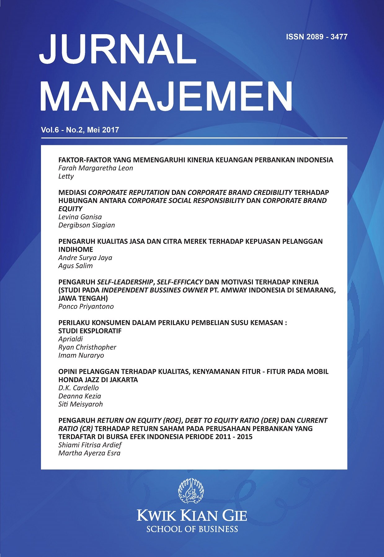 Cover Jurnal Manajemen