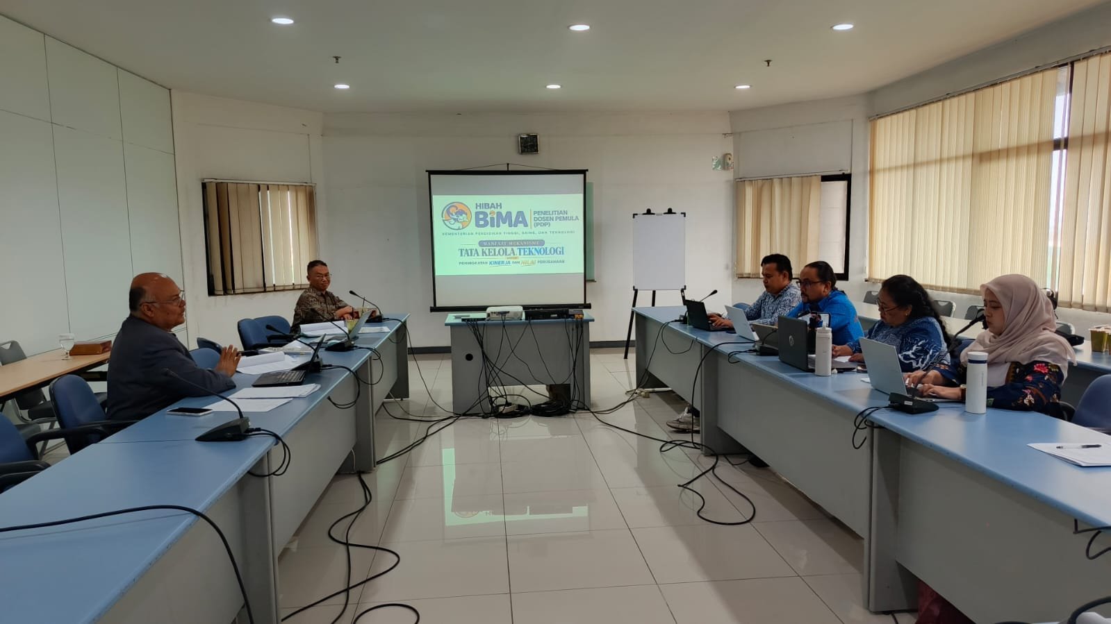 Monitoring dan Evaluasi Penerima Hibah Bima Kemendiktisaintek